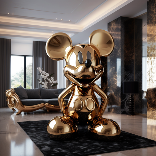 Statue Mickey Mouse