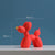 Statue Chien Ballon POP -  Décoration Intérieure Nordique Moderne