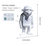 Statue Gorille Résine Banksy : Artisanat Street Art Noir et Blanc | Décoration de Luxe Salon, Bureau et Intérieur Nordique | ®
