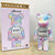 Statue Ours Bearbrick - Poupée Artisanale | Bloc de Construction 2g | Jeu de Mode Shankongji Bujia ®
