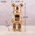 Statue et Sculpture d'Ours Intensif | Décoration de Luxe pour Salon | Décoration de Noël, 26cm ®