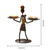 Statue nordique Moderne: Bougeoir en Métal - Accessoires Africains pour Centres de Table de Mariage & Intérieur