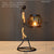 Statue art nordique bougeoir Moderne Figurines Humaines - Bougeoirs Rustiques pour Centre de Table de Mariage et Salon