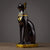 Statue Chat Égyptien Résine Artisanat Maison