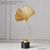 Statue art nordique feuille Moderne Feuilles en Métal - Accessoires pour Salon et Bureau