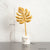 Statue art nordique feuille Moderne Feuilles en Métal - Accessoires pour Salon et Bureau