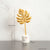 Statue art nordique feuille Moderne Feuilles en Métal - Accessoires pour Salon et Bureau
