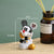 Statue Pop Art Mickey Stitch Mouse - Jouet Collection Noir et Or