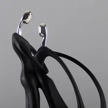 Statue art nordique Décoration Moderne - Figurines de Danse Nordique pour Couple
