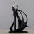 Statue art nordique Décoration Moderne - Figurines de Danse Nordique pour Couple