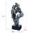 Statue Décoration Moderne - Figurine de Masque de Couple en Résine - Intérieur