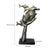 Statue Décoration Moderne - Figurine de Masque de Couple en Résine - Intérieur