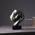 Statue Décoration Moderne - Figurine de Masque de Couple en Résine - Intérieur