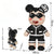 Statue ours en Briques de Diamant pour Enfant, Modèle de Couleur avec Construction Légère, Ensemble de Jouets, Cadeau d'Anniversaire