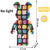 Statue ours en Briques de Diamant pour Enfant, Modèle de Couleur avec Construction Légère, Ensemble de Jouets, Cadeau d'Anniversaire