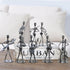 Statue Nordique Décoration Moderne - Figurines de Boule de Sol pour Salon - Sculptures Élégantes Illimitées pour Chambre et Maison
