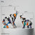 Statue éléphants en Résine - Décor Intérieur Nordique Graffiti