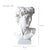 Statue art nordique Grecque - Pot de Fleur & Porte-Pinceaux Art Nordique Grecque - Vase Médicis en Résine Élégante