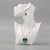 Statue nordique cou Moderne - Sculpture Nordique en Résine - Présentoir Élégant pour Bijoux, Boucles d'Oreilles et Colliers
