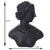 Statue nordique cou Moderne - Sculpture Nordique en Résine - Présentoir Élégant pour Bijoux, Boucles d'Oreilles et Colliers