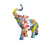 Statue Éléphant en Graffiti Coloré - Sculpture d'Art et Décoration Luxe