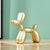 Statue Chien Ballon - Sculpture en Résine Graffiti - Art Nordique pour Bureau et Maison