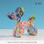 Statue Chien Ballon - Sculpture en Résine Graffiti - Art Nordique pour Bureau et Maison