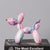 Statue Chien Ballon - Sculpture en Résine Graffiti - Art Nordique pour Bureau et Maison