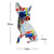Statue Chien Moderne - Graffiti Nordique sur Chihuahua & Bouledogue
