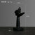 Statue nordique visage Moderne - Sculpture Abstraite en Résine Visage Rick - Artisanat d'Art Luxe