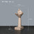 Statue nordique visage Moderne - Sculpture Abstraite en Résine Visage Rick - Artisanat d'Art Luxe