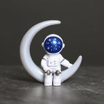 Statue d'Astronaute en Résine : Figurine Éducative et Décorative pour Bureau et Maison - Modèle Idéal pour Enfants - Cadeau Unique