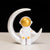 Statue d'Astronaute en Résine : Figurine Éducative et Décorative pour Bureau et Maison - Modèle Idéal pour Enfants - Cadeau Unique