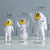 Statue Astronaute en Résine Créative - Ensemble de 3 Pièces pour la Décoration de Bureau, Modélisation, Cadeau pour Enfants et Décoration de Maison.
