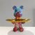 Statue d'Ours en Résine avec Plateau de Rangement - Sculpture Artisanale pour Clés, Collations et Décoration de Table.