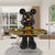 Statue d'Ours en Résine avec Plateau de Rangement - Sculpture Artisanale pour Clés, Collations et Décoration de Table.