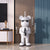 Statue d'Ours de Sabre Lumineux : Décoration de Luxe pour Maison Moderne - Sculpture de Sol Impressionnante pour Salon, Canapé et Meuble TV.