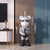 Statue d'Ours de Sabre Lumineux : Décoration de Luxe pour Maison Moderne - Sculpture de Sol Impressionnante pour Salon, Canapé et Meuble TV.