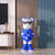 Statue d'Ours de Sabre Lumineux : Décoration de Luxe pour Maison Moderne - Sculpture de Sol Impressionnante pour Salon, Canapé et Meuble TV.