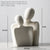 Statue nordique Moderne: Couple Abstrait en Résine - Art Moderne pour Salon et Bureau - Figurine Artistique