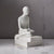 Statue nordique Moderne: Couple Abstrait en Résine - Art Moderne pour Salon et Bureau - Figurine Artistique