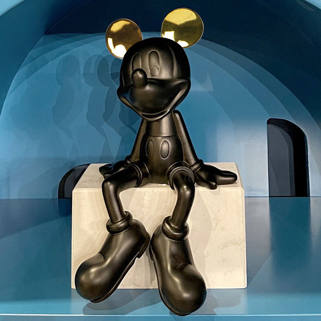 Statue Enesco Figurine de Collection Mickey et Pluto en Résine aspect Statue Enesco Figurine de Collection Mickey et Pluto en Résine aspect