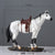 Statue cheval en résine pour la décoration de la maison, animal créatif, souvenir, salon, bureau d'étude