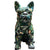 Statue Chien Graffiti - Bouledogue Français Coloré pour Décoration Nordique