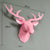 Statue animal muraux Cerf 3D Miniature,Décoration Murale, Figurine d'Animal