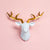 Statue animal muraux Cerf 3D Miniature,Décoration Murale, Figurine d'Animal