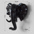 Statue animal muraux Cerf 3D Miniature,Décoration Murale, Figurine d'Animal