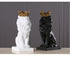 Statue Lion en Résine: Sculpture Décorative Moderne pour Bureau & Maison - Cadeau Unique Artisanal