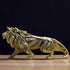 Statue de Lion en Résine: Figurine Décorative Abstraite pour Bureau, Maison - Cadeau Idéal