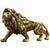 Statue de Lion en Résine: Figurine Décorative Abstraite pour Bureau, Maison - Cadeau Idéal